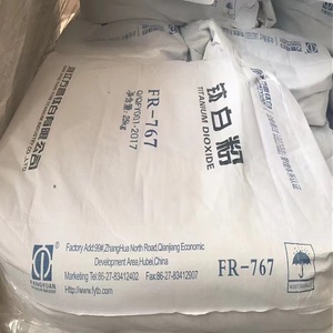 Dióxido de titanio FR767 rutilo grado TiO2 dióxido de titanio precio por kilogramo - Product Image 2