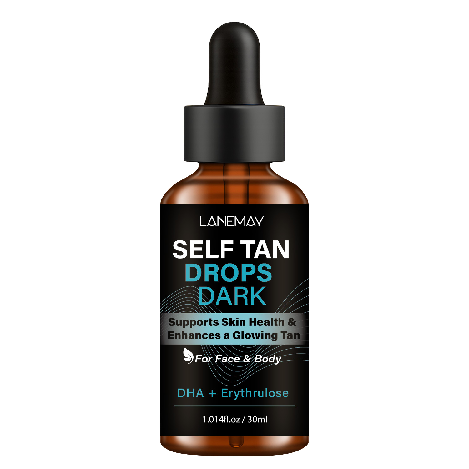 Huile de bronzage foncé Drops
