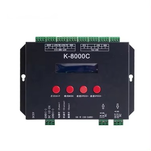 LED Pixel-Controller K-8000C Original SPI 1024 Pixel programmierbare DMX512 ws2811 SD-Karte Pixel LED-Controller - Product Image 2
