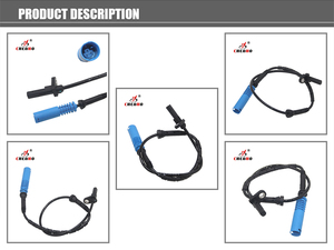 BMW X5 E53 için ABS tekerlek hız sensörü 3.0L 2003 2006 34526760533- - Product Image 6