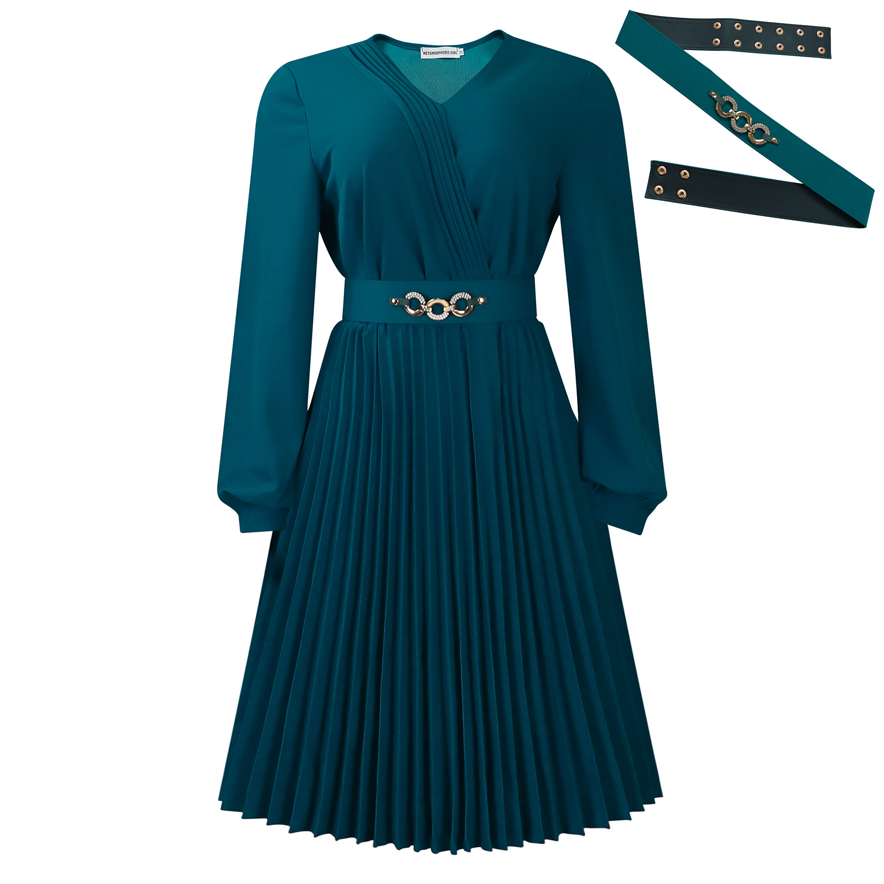 Peacock green