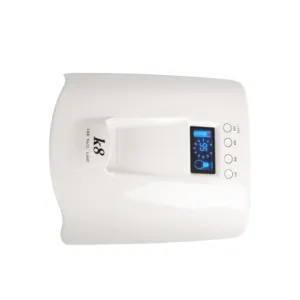 Alta potenza professionale 60W ricaricabile lampada per unghie a LED macchina asciugatrice per unghie con grande LCD e sensore Timer - Product Image 4