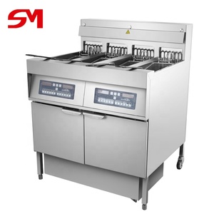 <strong>Excellent</strong> Vertical <strong>Computer</strong> Carrot Double Basket Electric Deep Fryer Machine Filters - Product Image 1