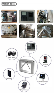 Mautstelle system Gesichts erkennung Automatische Tore Stativ Drehkreuz/Drehtor Mautstelle System qr Code Zugangs kontrolle - Product Image 6