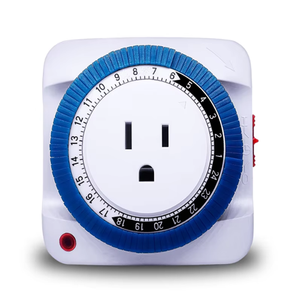 24 ore Timer presa corrente corrente meccanica interruttore Timer presa a parete energia di protezione - Product Image 4