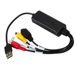 音频AV适配器1CH USB 2.0视频采集卡或电脑/CCTV摄像机电视AV抓捕器捕获 - Product Image 4