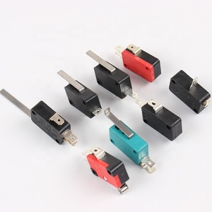 Fabrika fiyat mikro anahtarı Push Button 3 terminalleri Microswitch ile düğme aktüatör atari makinesi mikro anahtarı - Product Image 3