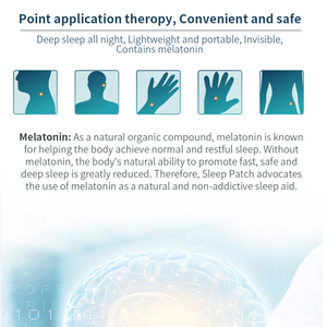 MQ özel özel etiket/logo olmayan bağımlılık uyku yama iyi/derin uyku teşvik Melatonin ve doğal maddeler içerir - Product Image 6