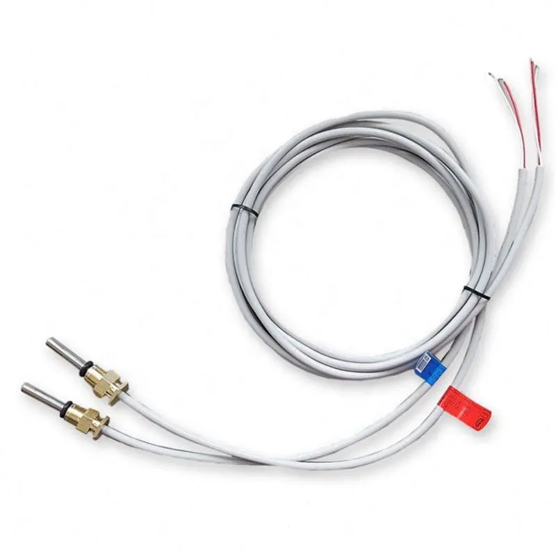 Pt 100 pt1000 Typ Temperatur sensor mit 2m Silizium kabel für Wärmezähler