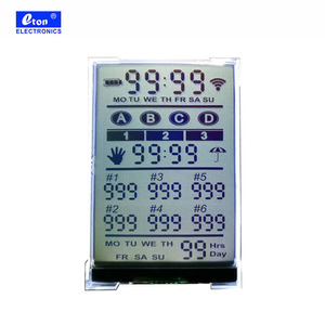 Categoria di prodotto Premium dello schermo LCD a 7 segmenti con ingranaggio grigio personalizzato