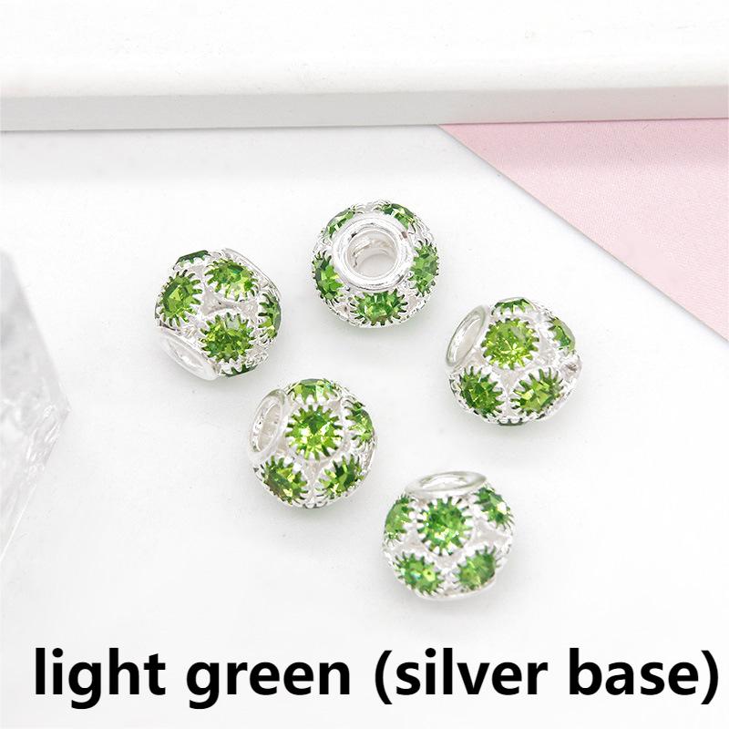 1 light green(silver base)