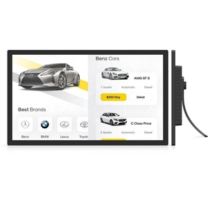 Android all i n one a parete lcd hd 15.6 pollici di pubblicità esterna display della macchina con touch screen - Product Image 3