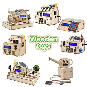 Easy Science Experiments Educational <strong>Learning</strong> Toys STEM Programmable Assembly Wooden <strong>Learning</strong> Kit for Arduino for Microbit - Product Image 1