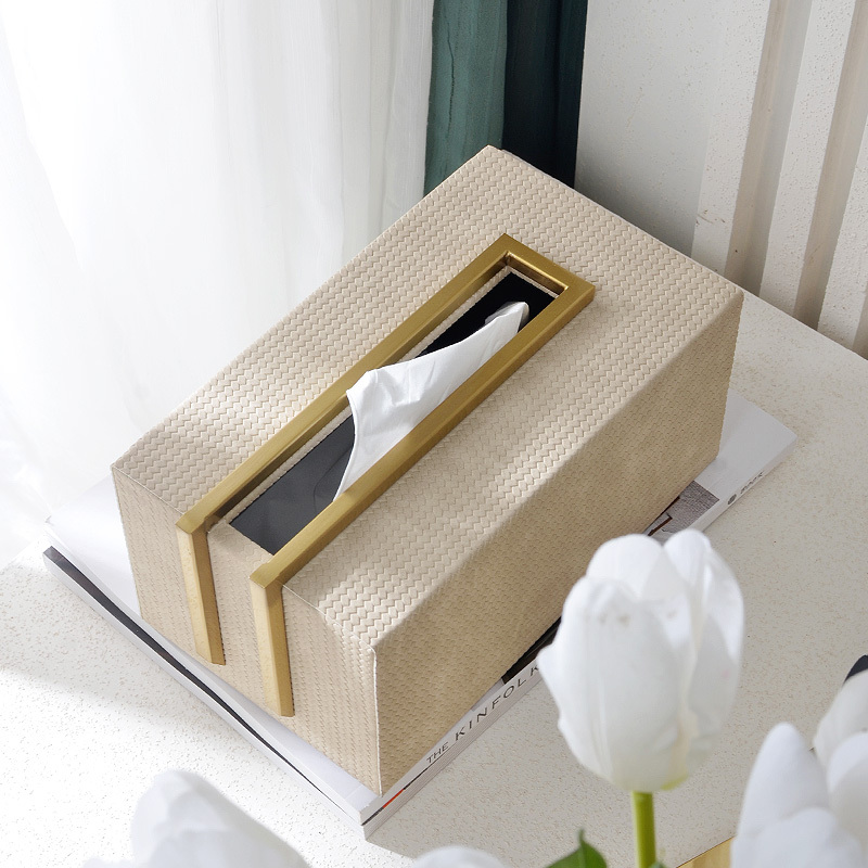 Creamy-white stainless steel leather