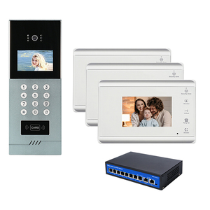 Precio del fabricante Sistema de intercomunicación 4,3 pulgadas Apartamento analógico Video Timbre Cámara con sistemas de control de acceso Videoportero - Product Image 1