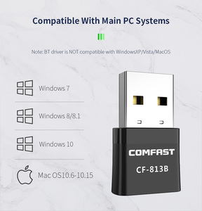 Destek çoklu OS 650Mbps RTL8821CU çip dahili 2dBi anten sürücü Wifi ağ kartı Comfast CF-813B kablosuz çalışma - Product Image 6