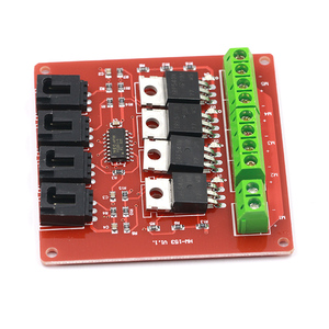 Vier-Kanal 4-Kanal Weg-Route MOSFET-Button IRF540 V4.0+ MOSFET-Schaltermodul für Arduino Gleichstrommotor Antrieb Dämpfer Relaisbrett