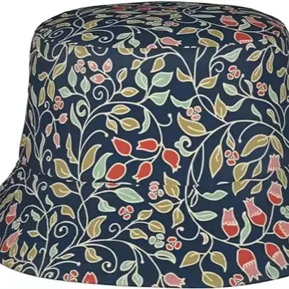 High Quality Fishing Hat Neutral Summer Foldable Printed Fishing Hat Suitable for Men and Women