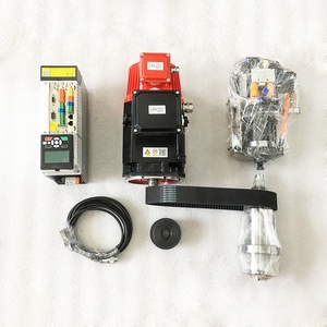 Spindle Belt Drive Bt40 12000 <strong>Rpm</strong> 150m Atc with <strong>Full</strong> Set Serve Motor and Driver Atc Spindle Belt Drive Spindle Water Cooling Kit