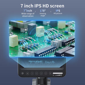 Microscopio Digital con pantalla IPS de 7 pulgadas, herramienta de servicio de mantenimiento, 12mp, 1600x, usb, nuevo modelo - Product Image 2