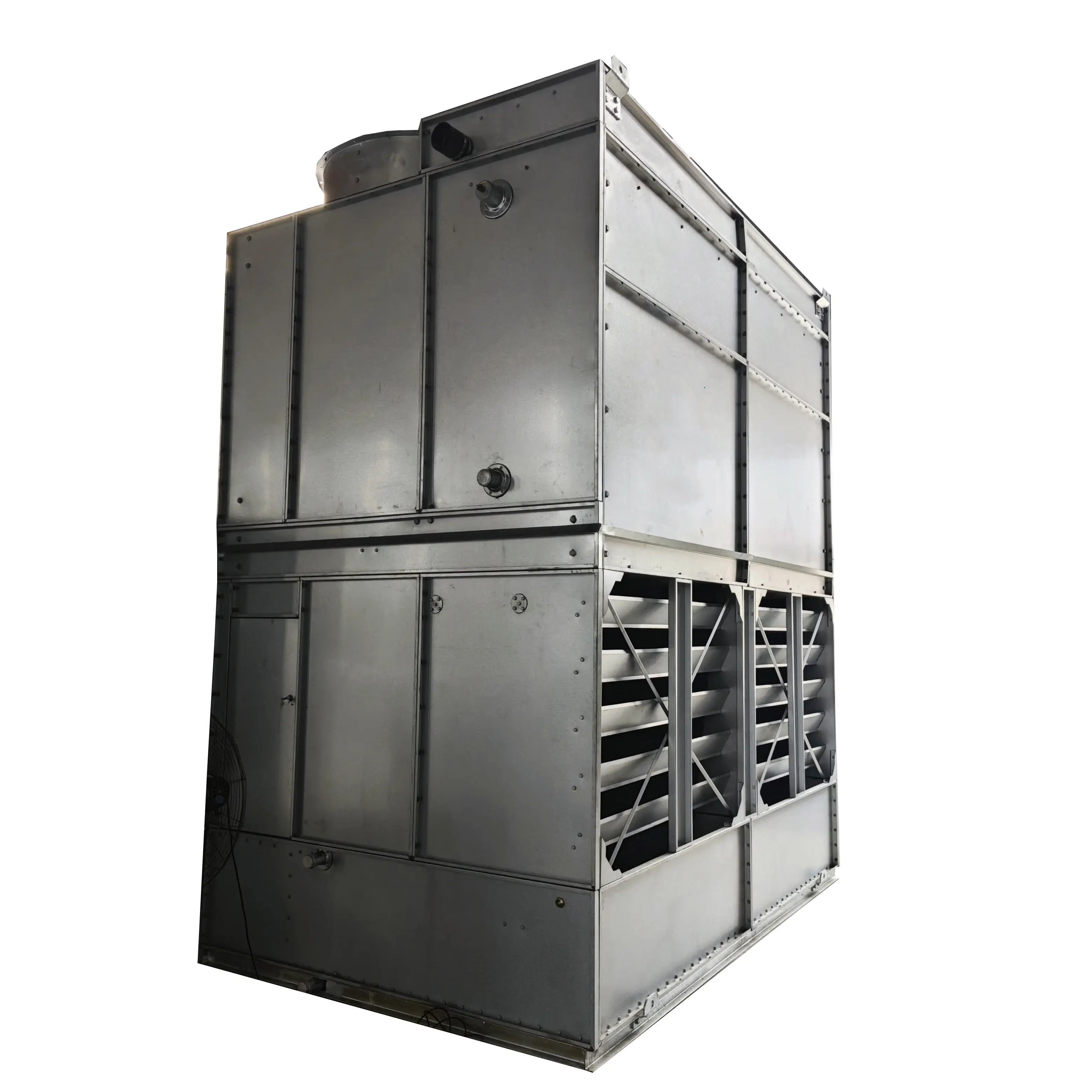 Condensatore evaporativo professionale dello scambiatore di calore dell'acciaio inossidabile per il sistema dell'ammoniaca