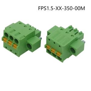 3.5mm Plug in Butt <strong>Terminal</strong> <strong>Block</strong> with Flange <strong>Fixing</strong> Frame FK-MCP 1,5-STF-3,5 EC350VM - Product Image 3