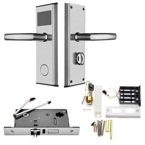 Modern otel kilidi akıllı kart okuyucu elektronik kart anahtar giriş kapı kolları rfid otel kapı kilidi - Product Image 6