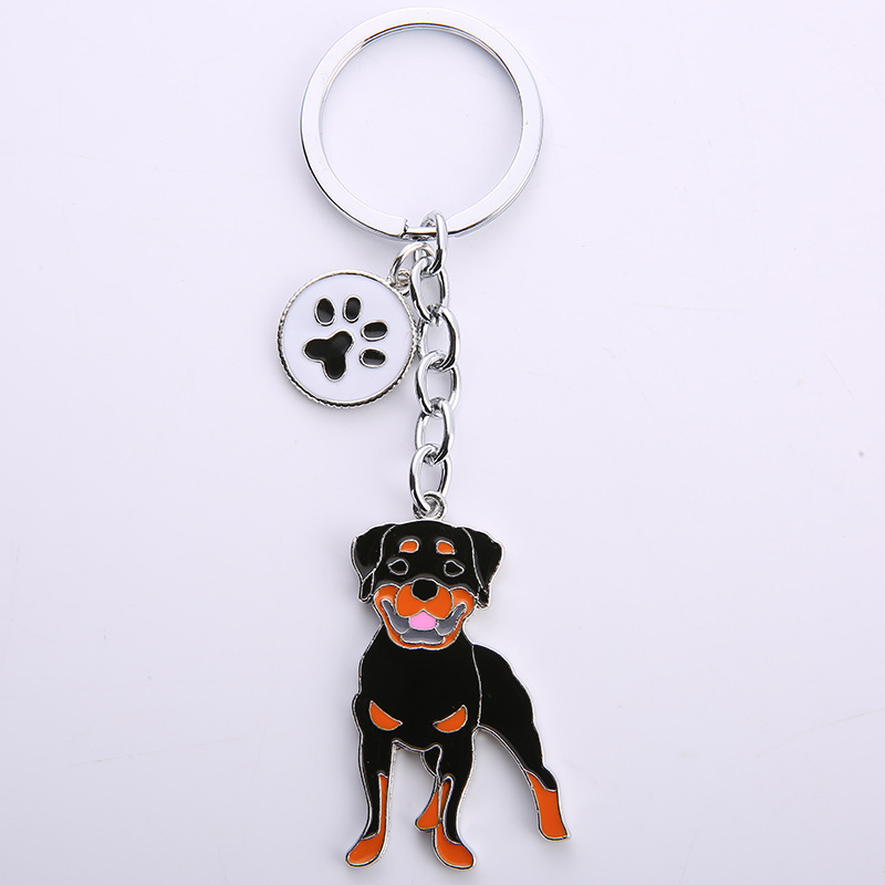 Rottweiler pieds argentés