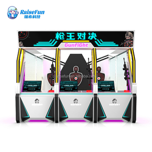 Simulateur de tir au laser à points rouges, fonction de pistolet réel, tir de balles réelles, automatique, à pièces, pour centre commercial intérieur, vente chaude - Product Image 1