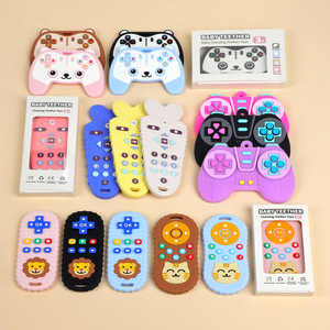 Bé Đồ chơi từ xa mọc răng đồ chơi cho bé cấp thực phẩm <span class=keywords><strong>Silicone</strong></span> bé mọc răng điều khiển từ xa hình dạng Chew đồ chơi - Product Image 3