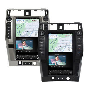256GB AndroidタッチスクリーンマルチメディアプレーヤーステレオGPSナビゲーションワイヤレスCarplayカーラジオトヨタ4ランナー用2010-2023 - Product Image 1