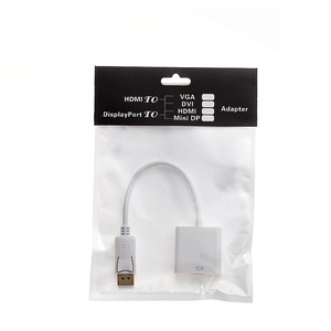 DisplayPort DpからVGAへの男性から女性へ1080pケーブルアダプタコンピュータ、デスクトップ、ラップトップ、PC、モニター、プロジェクターに対応 - Product Image 4