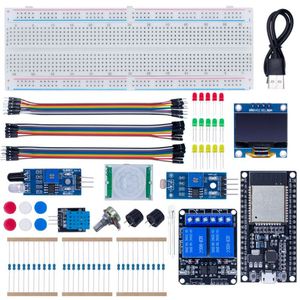 DIY Starter Kit for ESP32 ESP-32S WIFI with Storage Box Learning <strong>Basic</strong> Starter Kit 0.96 Inch Oled Pir Motion <strong>Sensor</strong> - Product Image 2
