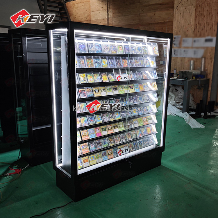 double sided aisle with LED lighting