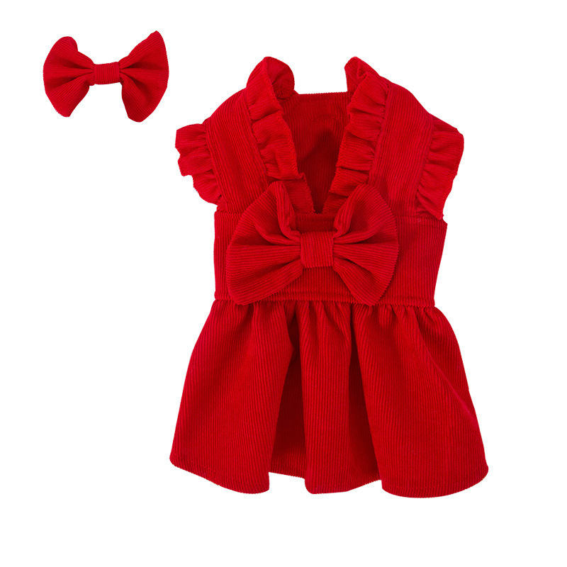red sundress