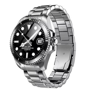 Customize Logo Hot Selling Smart Watch <strong>R1</strong> Amoled Metal Stainless Steel OEM ODM Private Logo Label IP68 Waterproof Smartwatch