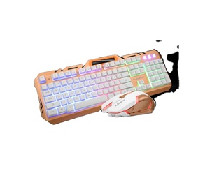 Gaming <strong>Keyboard</strong> and Mouse <strong>Keyboard</strong> with <strong>Multimedia</strong> <strong>Function</strong> + 4D Optical Mouse Combos Gamer Laser Engrave <strong>Keyboard</strong> - Product Image 1