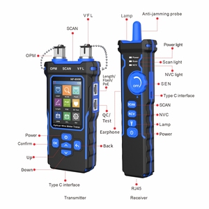 High Quality NF-8508 Upgraded PING/PoE Tester LAN Ethernet Cable Length Tester Fiber Optical Wire tracker