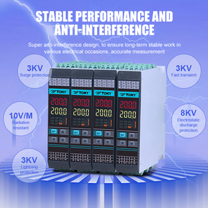 Controlador de temperatura LCD con pantalla digital controlado por algoritmo PID avanzado del fabricante Toky