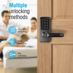 Te'an Smart Electric Digitales Türschloss mit Hebels chlössern aus Zink legierung, kompatibel mit Code-Smartphone-Netzwerk für Privathaus halte - Product Image 2