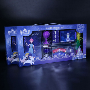 8つの魔法のパフォーマンス小道具を含む子供のための魔法のトリックキット-魔法の本の神秘的なボックスバンプダイス - Product Image 1