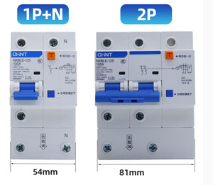 Mini-disyuntor restantes de acción actual disyuntor NXBLE-125