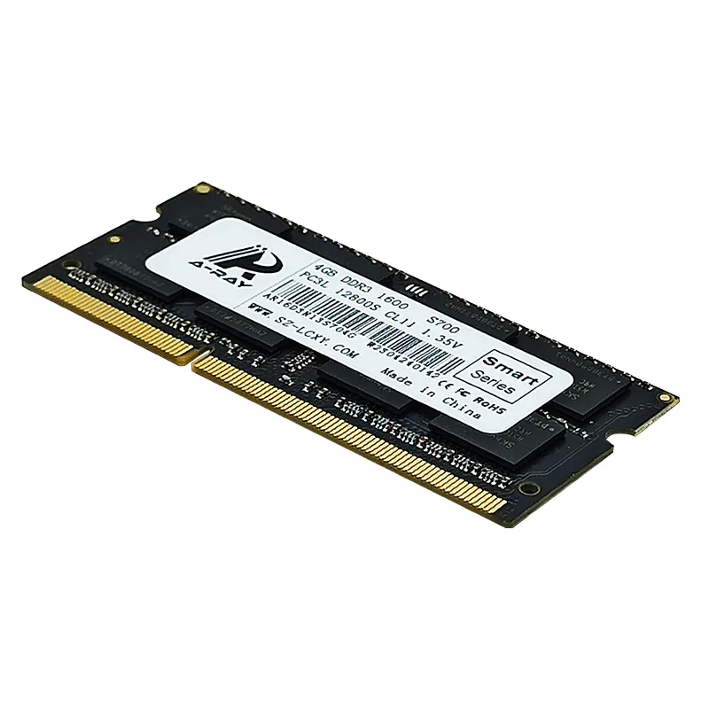 China fabricar Atacado Popular Personalizado memória ram ddr3 para notebook 2gb 1.35v nb so-dimm 4gb Memória portátil 1600MHz 8gb