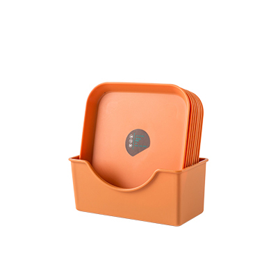 Orange-8 plates+1 base
