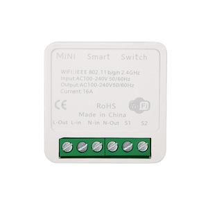 16A Mini WiFi Smart Switch interruttore modulo fai da te interruttori della luce a 2 vie Timer telecomando funziona - Product Image 4