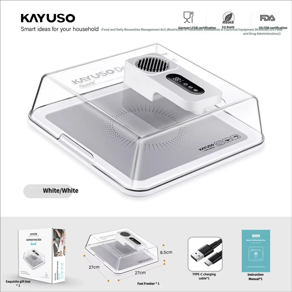 White constant-temperature freshness retainer