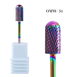 肯纳5合1硬脑膜钢钉钻头3/32 “紫金银钨钻头电动锉多功能工具