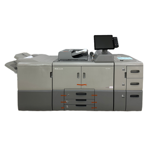 白黒Ricoh PRO 8100 8110 8120sデジタルデュプリケーター印刷機多機能大判コピー機/プリンター使用 - Product Image 4