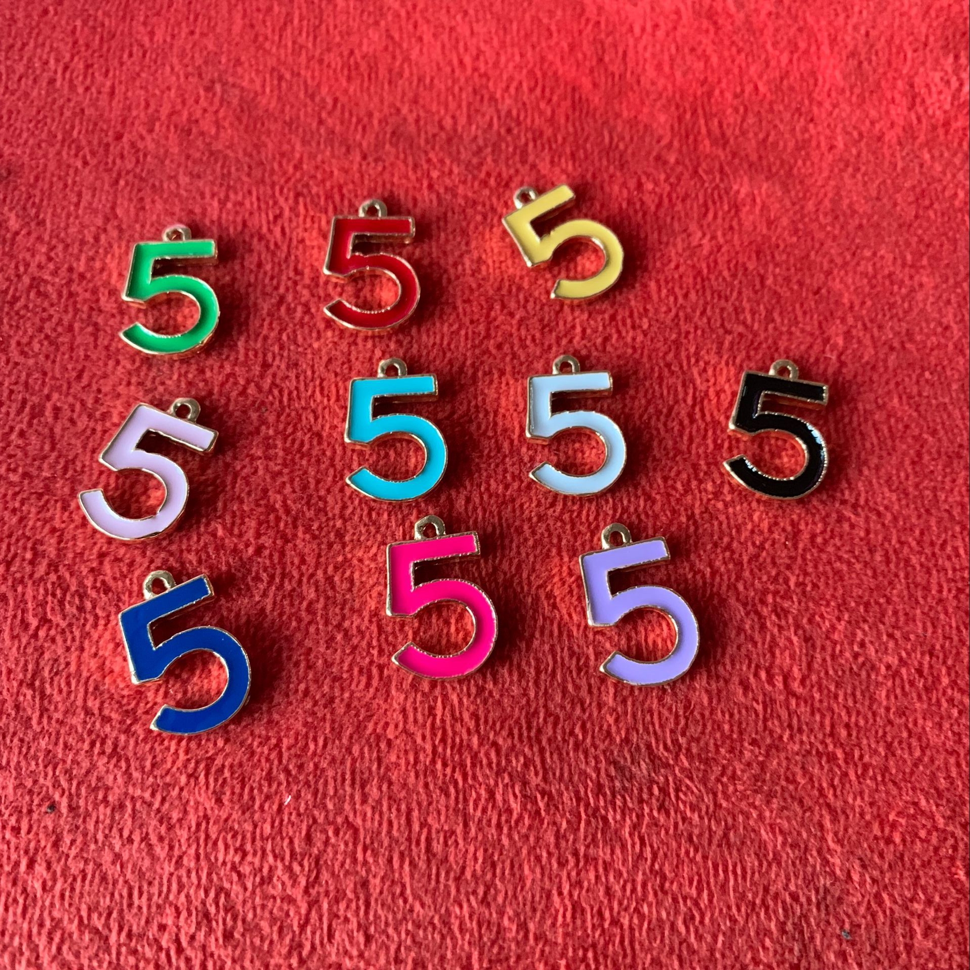 1 1. diez colores mezclar al azar