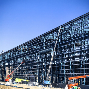 Sistemi di costruzione di assemblaggio di alta qualità-struttura in acciaio prefabbricata per magazzino per uso commerciale - Product Image 6